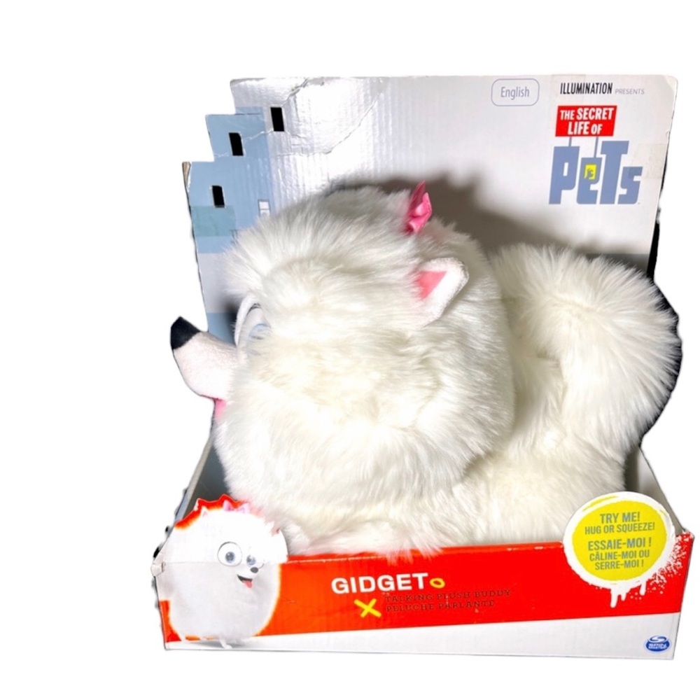 New Gidget 10" Talking Plush Puppy Secret
Life of Pets